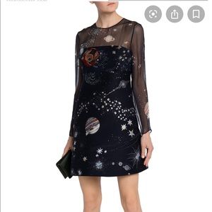 VALENTINO Jacquard mini dress